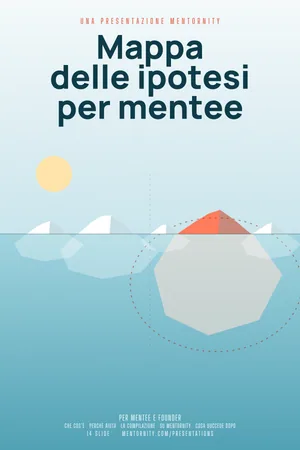 Immagine in stile locandina per la presentazione Mappa delle ipotesi per mentee