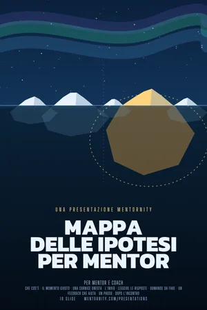 Immagine in stile locandina per la presentazione Mappa delle ipotesi per mentor