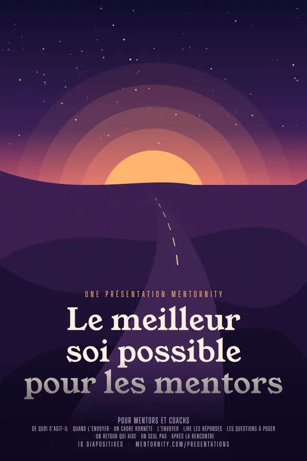 Affiche de film de la présentation Le meilleur soi possible pour les mentors