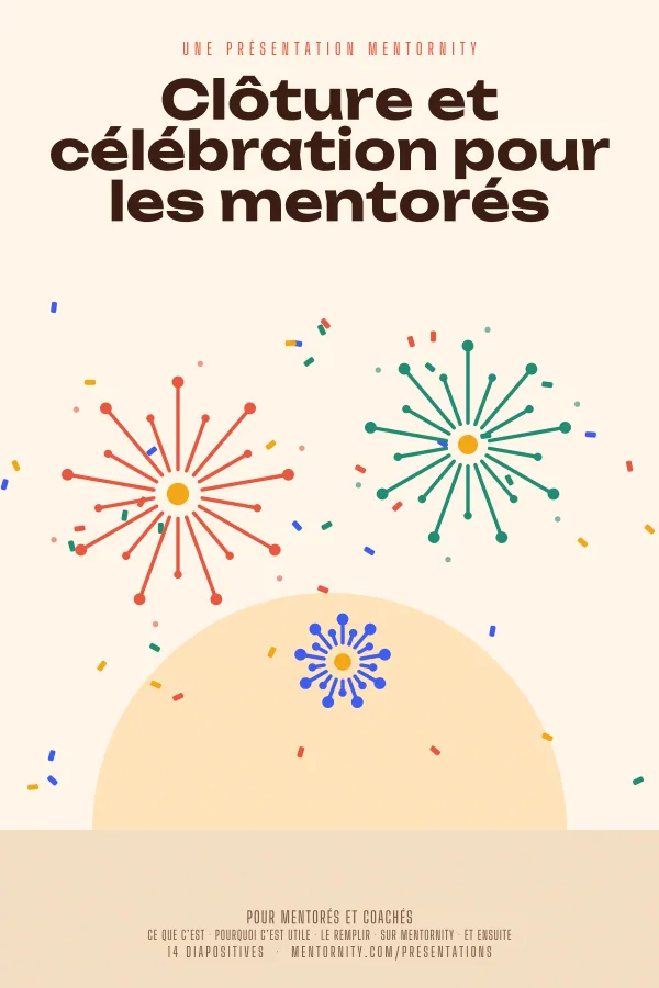 Affiche de film de la présentation Clôture et célébration pour les mentorés