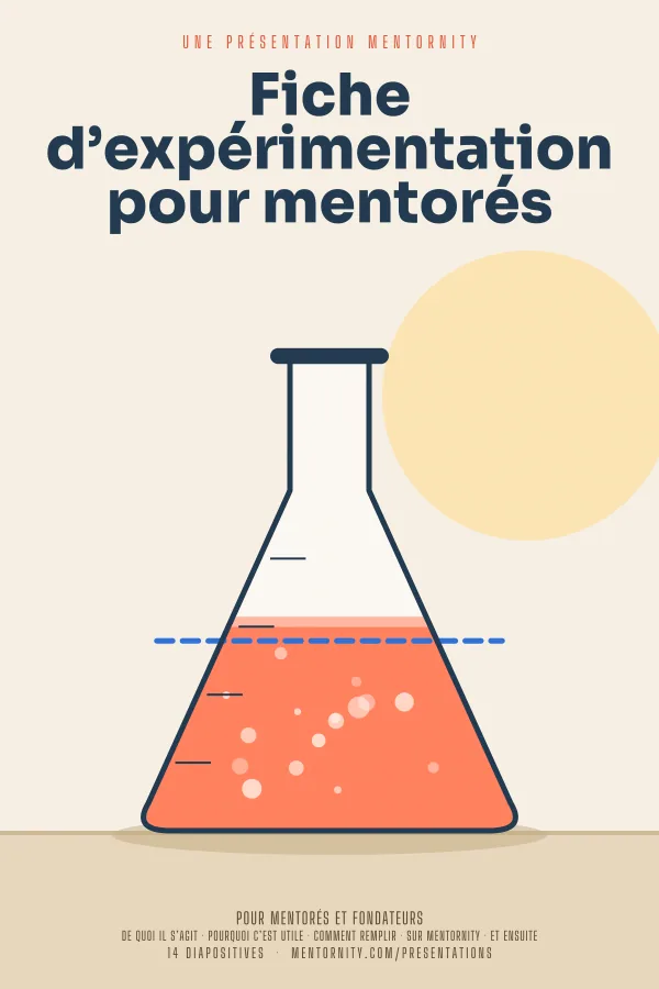 Affiche de film de la présentation Fiche d’expérimentation pour mentorés