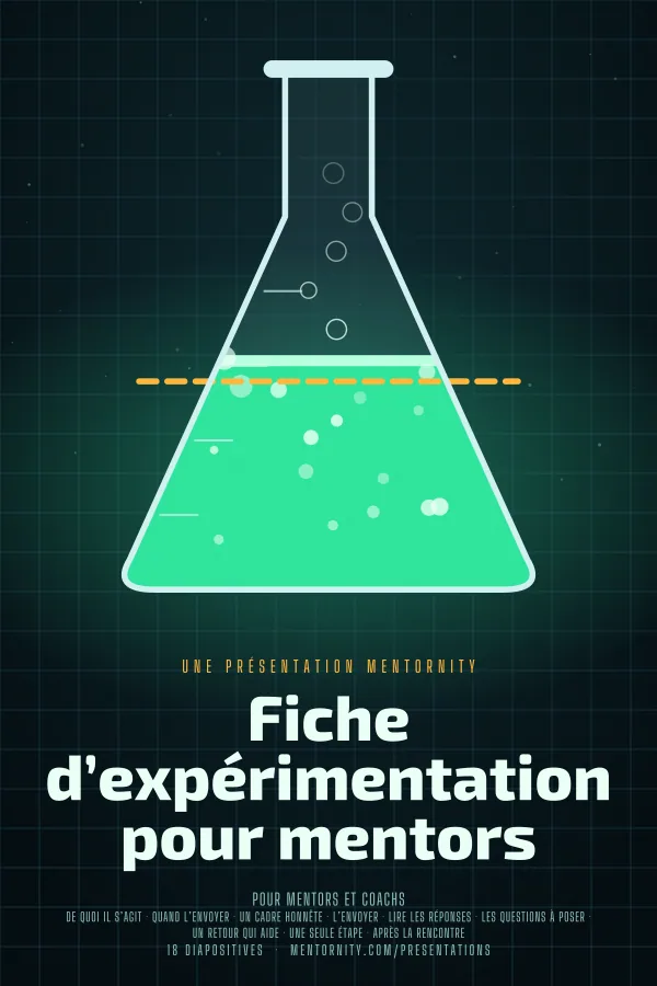 Affiche de film de la présentation Fiche d’expérimentation pour mentors