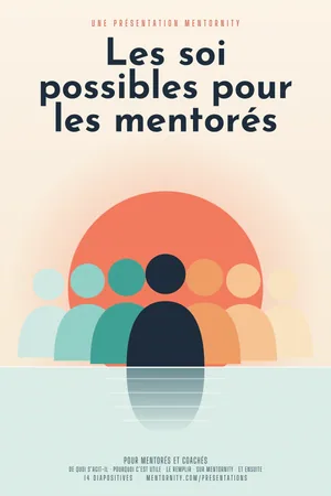 Image style affiche de film pour la présentation Les soi possibles pour les mentorés