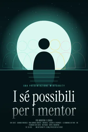 Immagine in stile locandina per la presentazione I sé possibili per i mentor