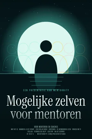 Afbeelding in filmposterstijl voor de presentatie Mogelijke zelven voor mentoren