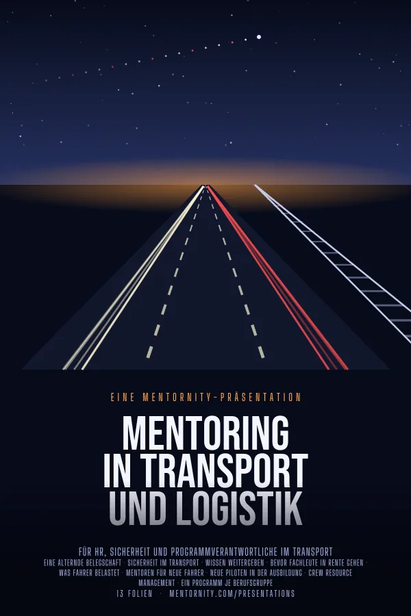 Filmplakat zur Präsentation Mentoring in Transport und Logistik