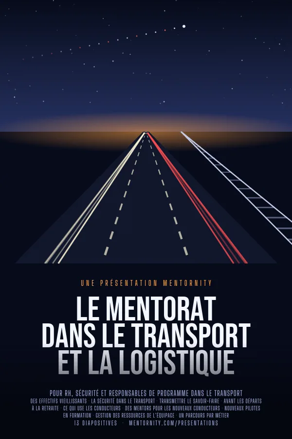 Affiche de film de la présentation Le mentorat dans le transport et la logistique