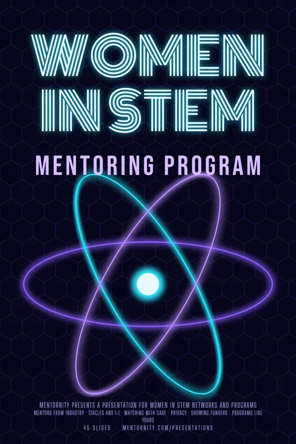 Filmplakat zur Präsentation Mentoring für Frauen in MINT