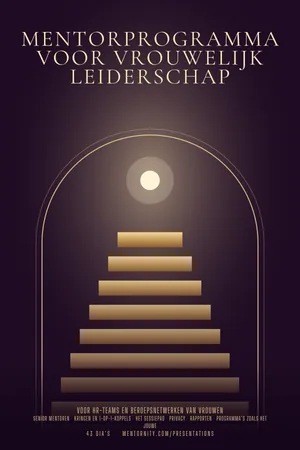 Filmposter van de presentatie: Mentorprogramma voor vrouwelijk leiderschap