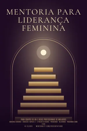 Pôster da apresentação: Mentoria para liderança feminina