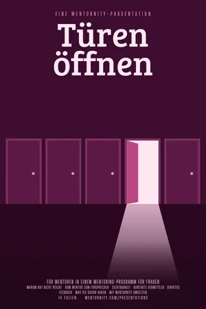 Filmplakat der Präsentation: Mentoren-Leitfaden: Türen öffnen