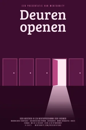 Filmposter van de presentatie: Gids voor mentoren: Deuren openen