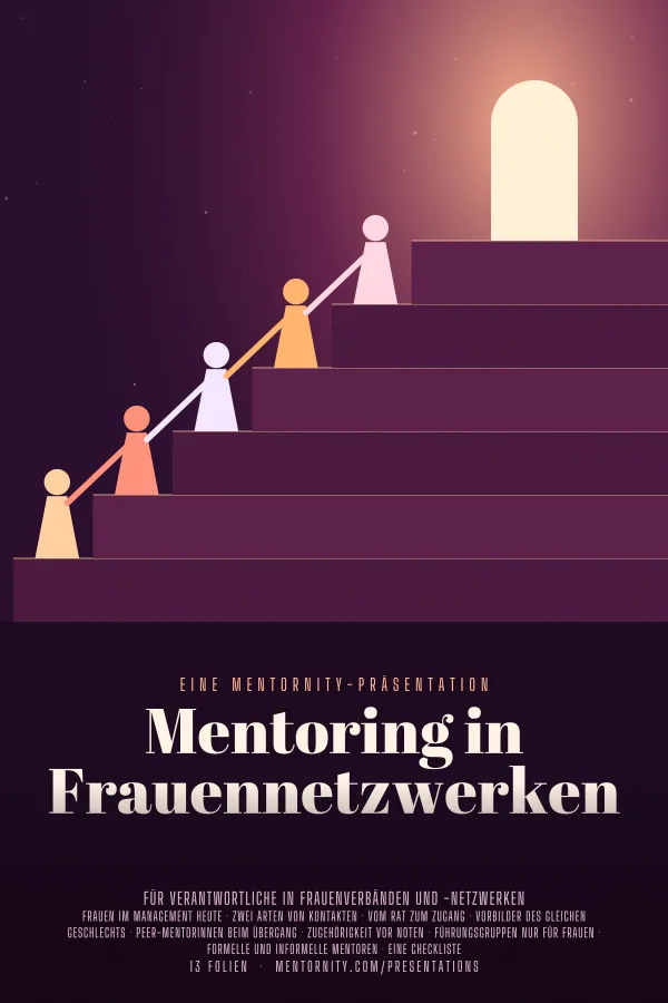 Filmplakat zur Präsentation Mentoring in Frauennetzwerken