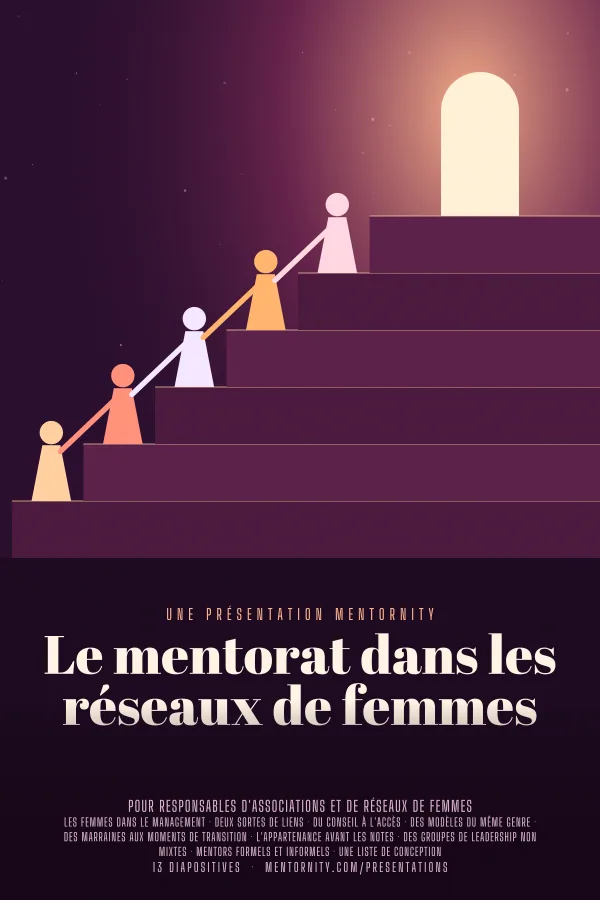 Affiche de film de la présentation Le mentorat dans les réseaux de femmes