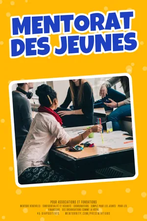 Affiche de la présentation : Mentorat des jeunes