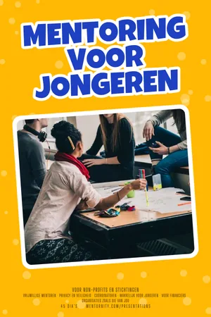 Filmposter van de presentatie: Mentoring voor jongeren