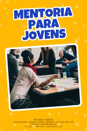 Pôster da apresentação: Mentoria para jovens